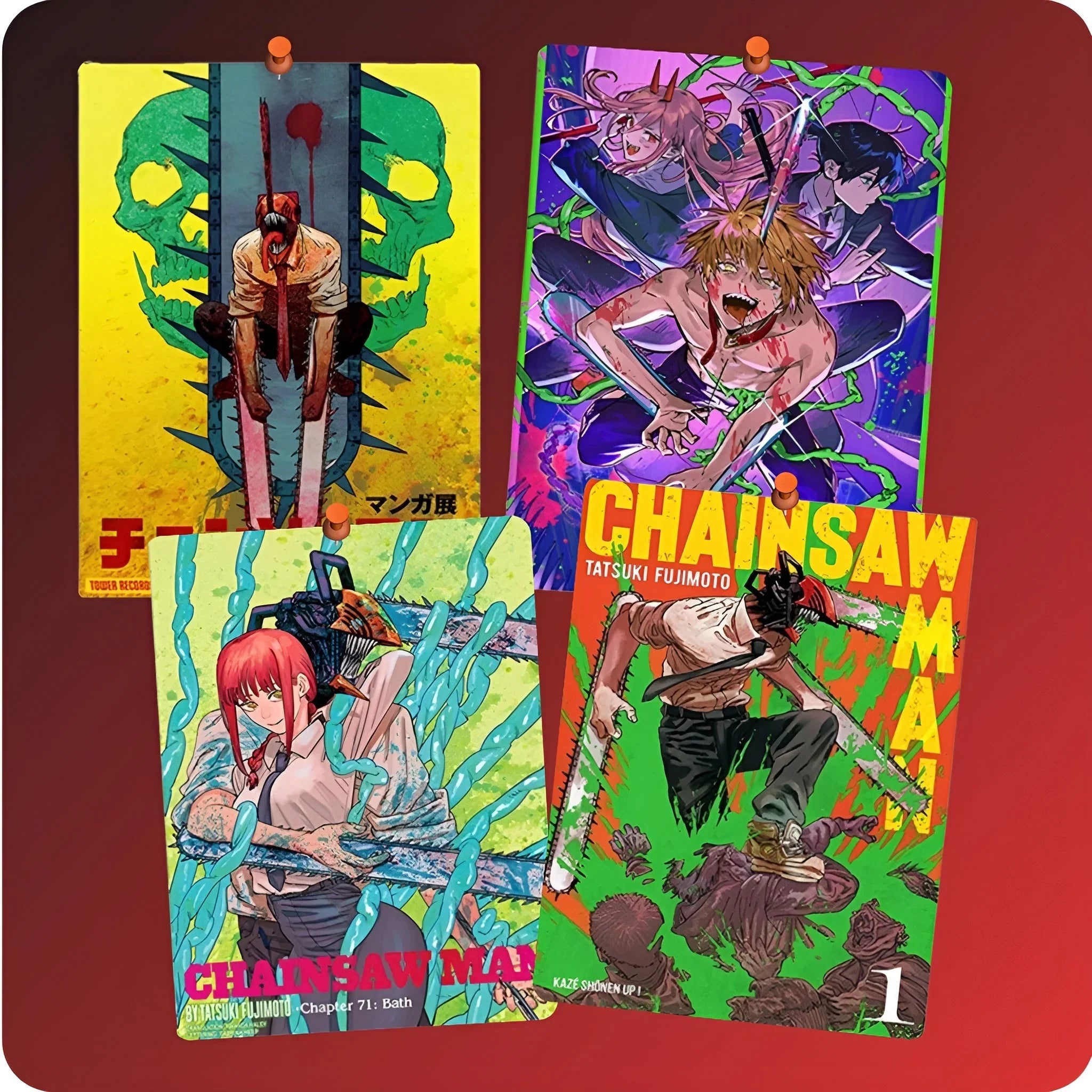 Chainsaw Man A1 Full Art Poster main image 1