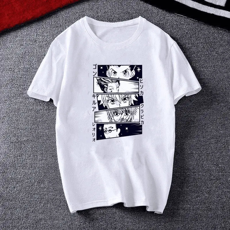Gon Killua Kurapika Hisoka and Leorio T-shirt - Hunter x