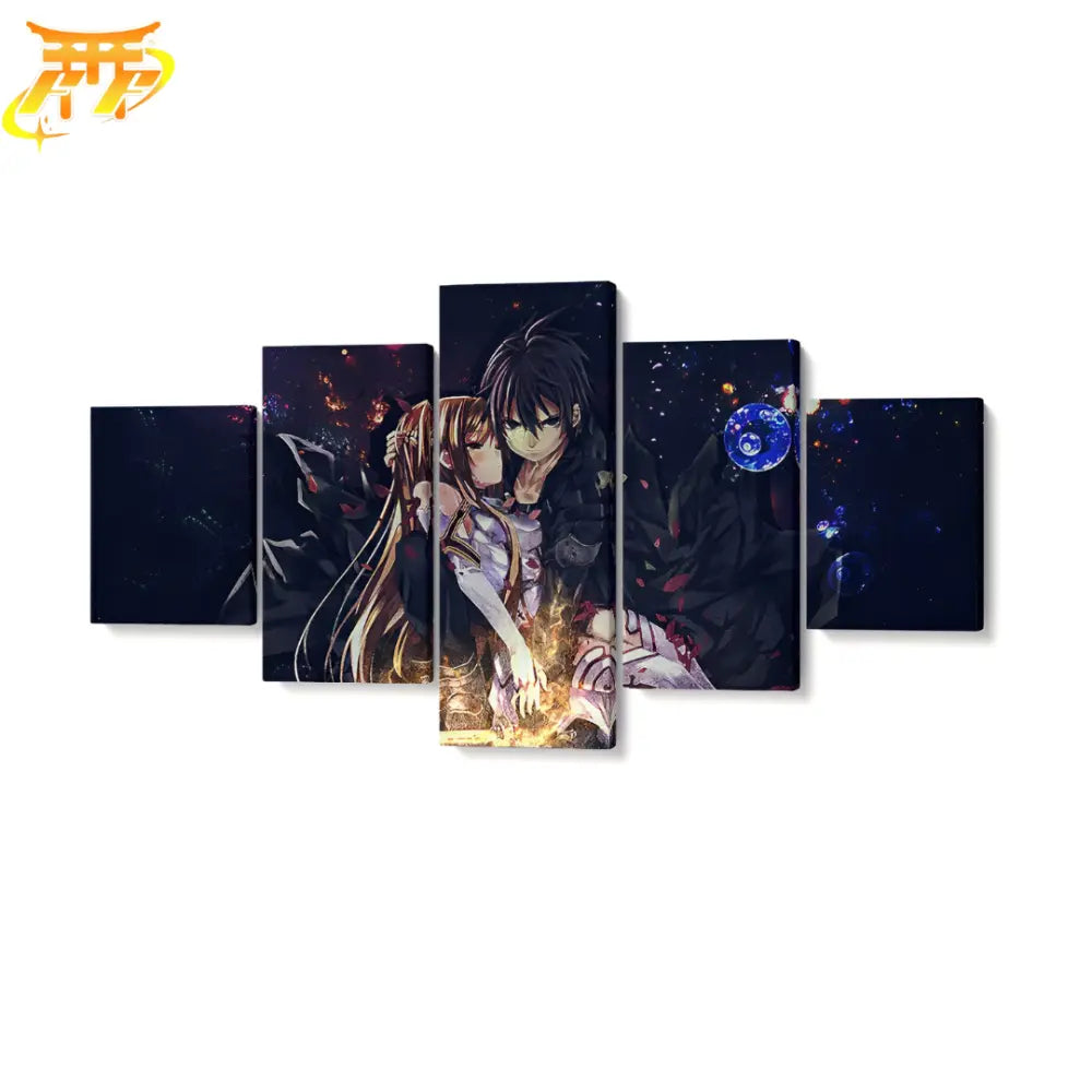 Kirito & Asuna Painting - Sword Art Online™