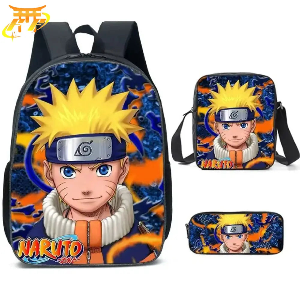Naruto Genin Backpack + Pencil Case + Bag - Naruto Shippuden™
