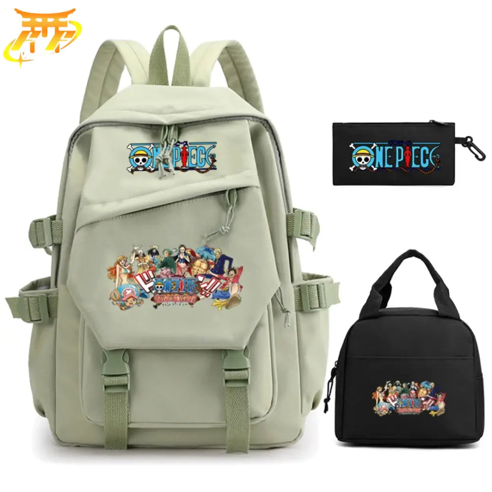 The Straw Hat Crew Backpack + Pencil Case + Bag - One Piece™