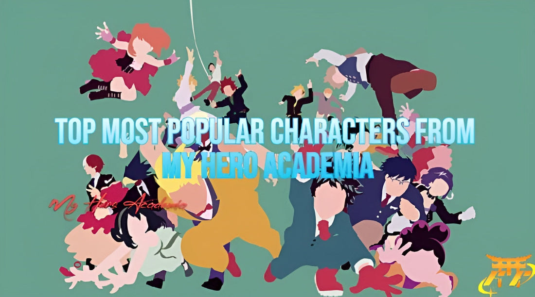Top most popular characters from My Hero Academia
