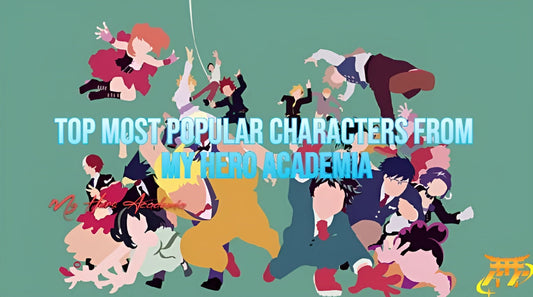 Top most popular characters from My Hero Academia