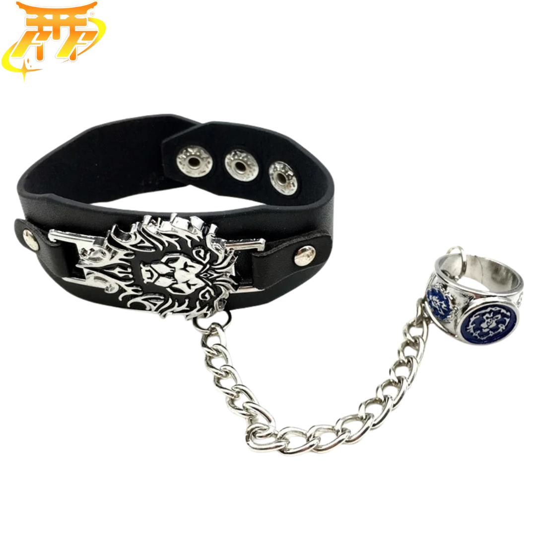 Bracelet + Ring "Alliance Symbol" – World of Warcraft™