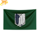 Coat of Arms Wings of Freedom Flag - Attack on Titan™