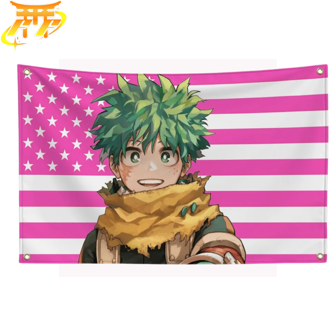 Izuku Midoriya "Survival Outfit" Flag - My Hero Academia™