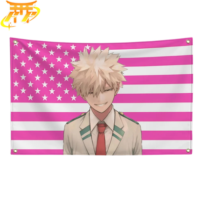 Katsuki Bakugo Flag - My Hero Academia™