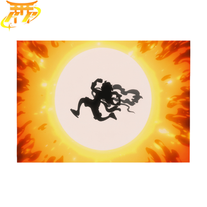 Luffy "Gear 5 Silhouette" Flag - One Piece™