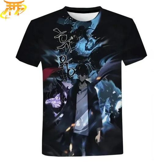 Sung Jin-Woo "Master of Shadows"  T-Shirt - Solo Leveling™