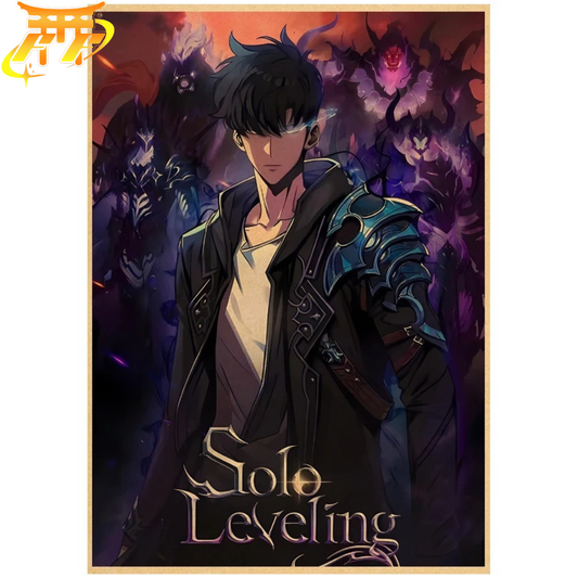 Sung Jinwoo "Army of Shadows" Poster - Solo Leveling™