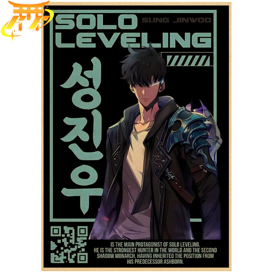 Sung Jinwoo "Ultimate Hunter" Poster - Solo Leveling™