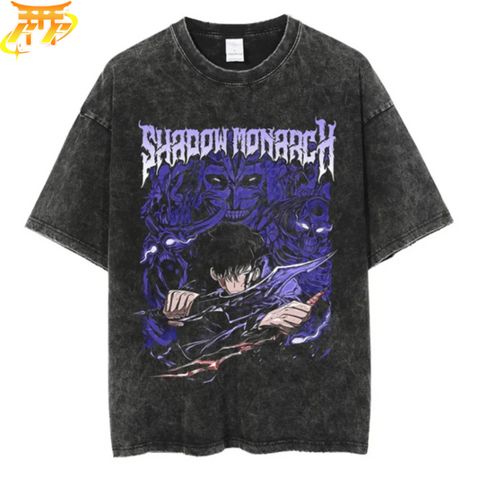 The Monarch of Shadows Oversized T-Shirt - Solo Leveling™